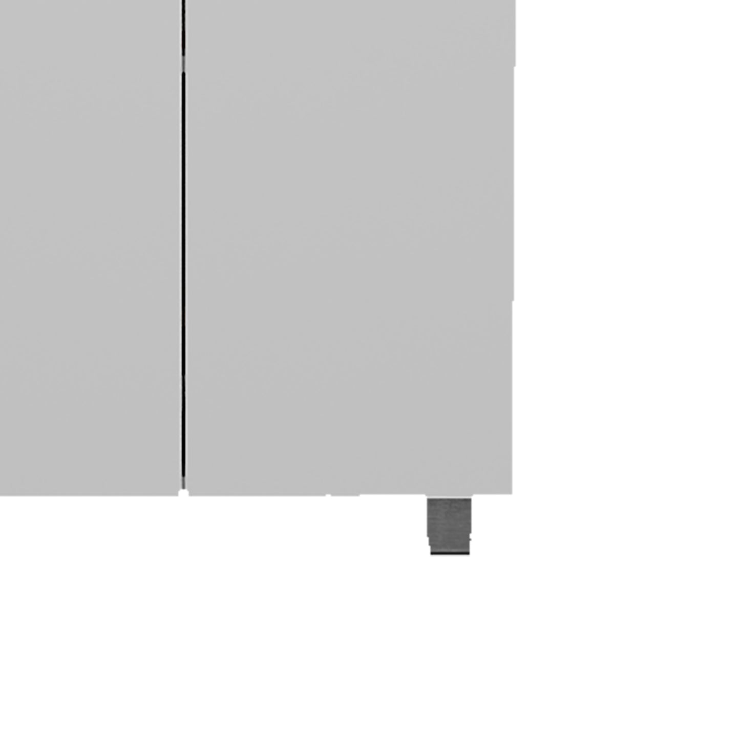White 78" Storage Cabinet - 5 Shelves