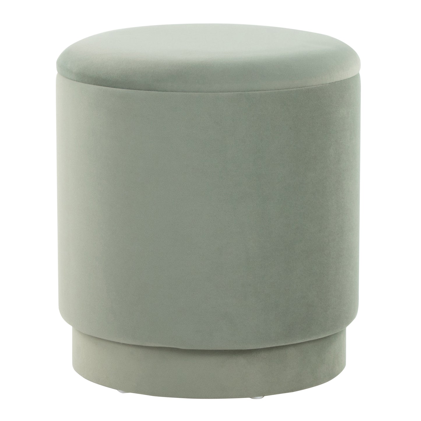 Ottoman Set in Light Green Velvet