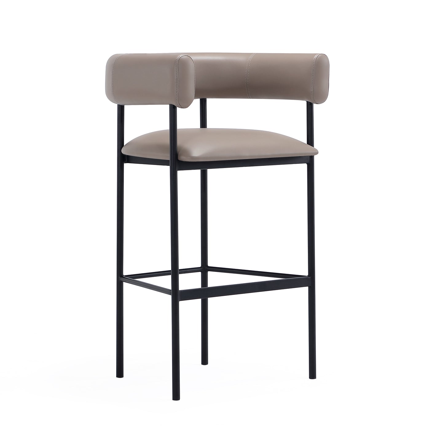 Barstool in Taupe