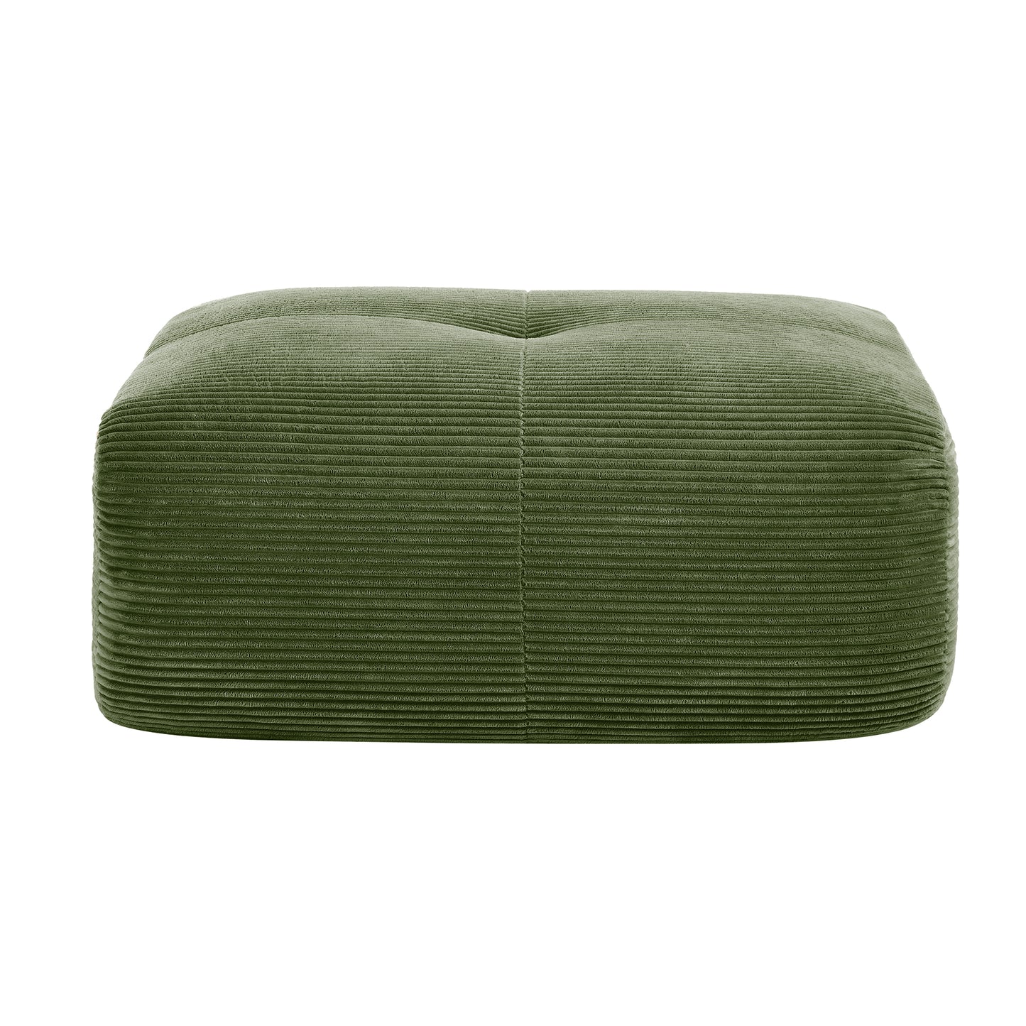 Hamlet LSF&RSF Corner Sofa W/Pillows Corduroy- Olive green