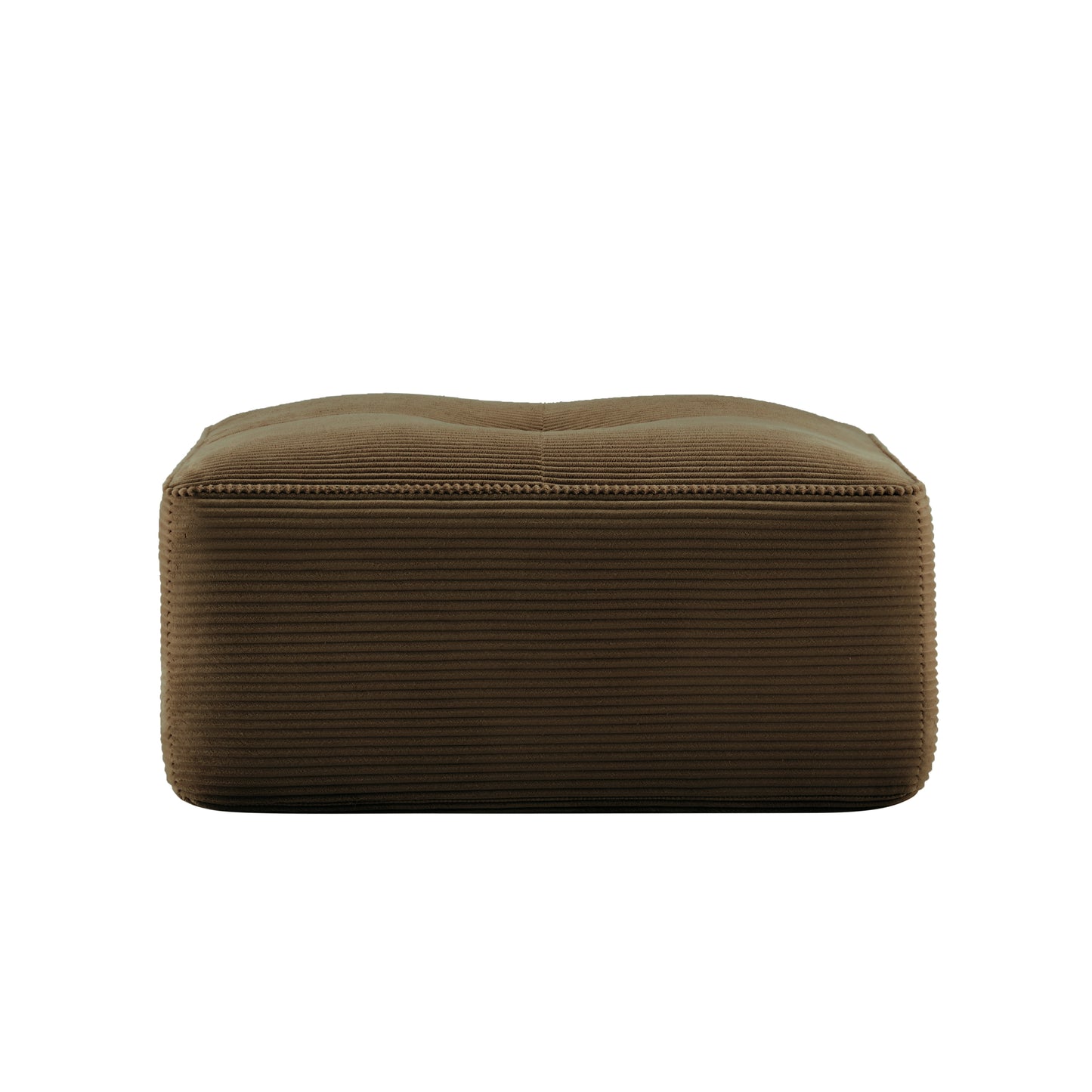 Ottoman Corduroy -Brown