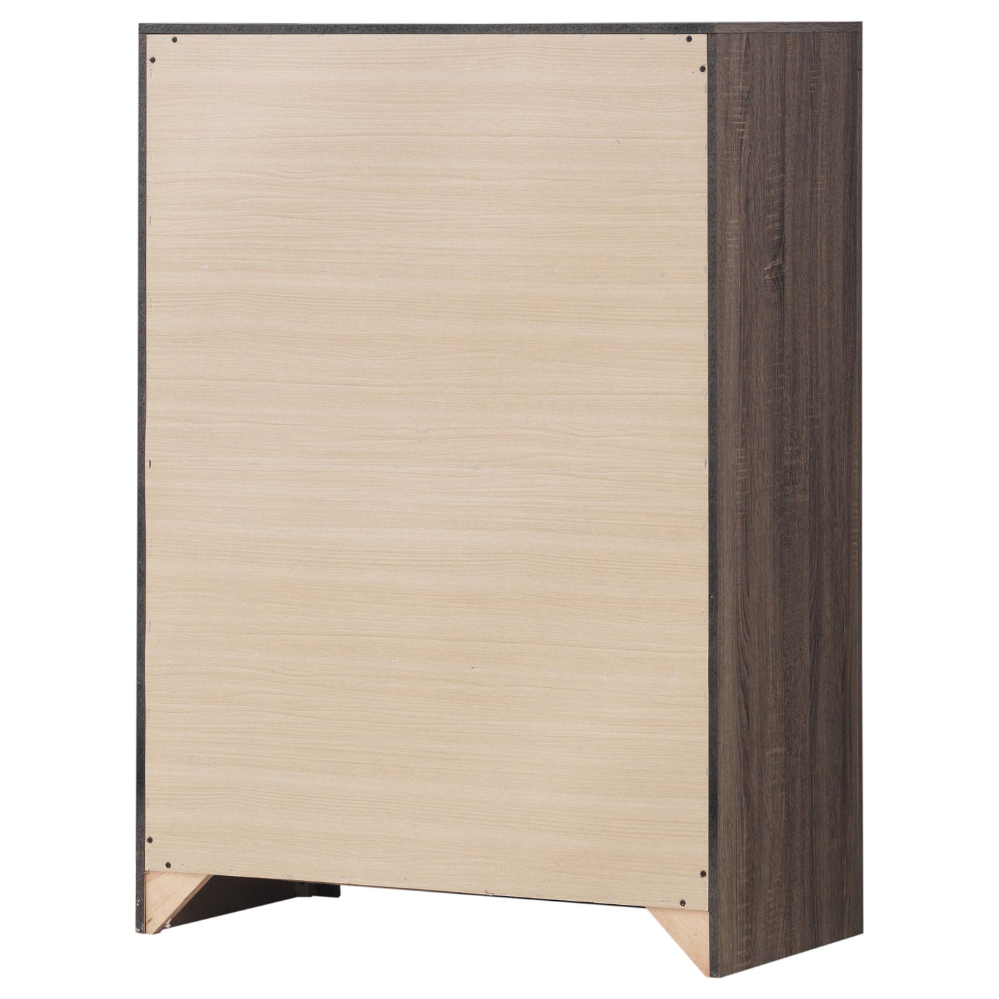 Oak 4-Drawer Dresser - Bedroom Storage