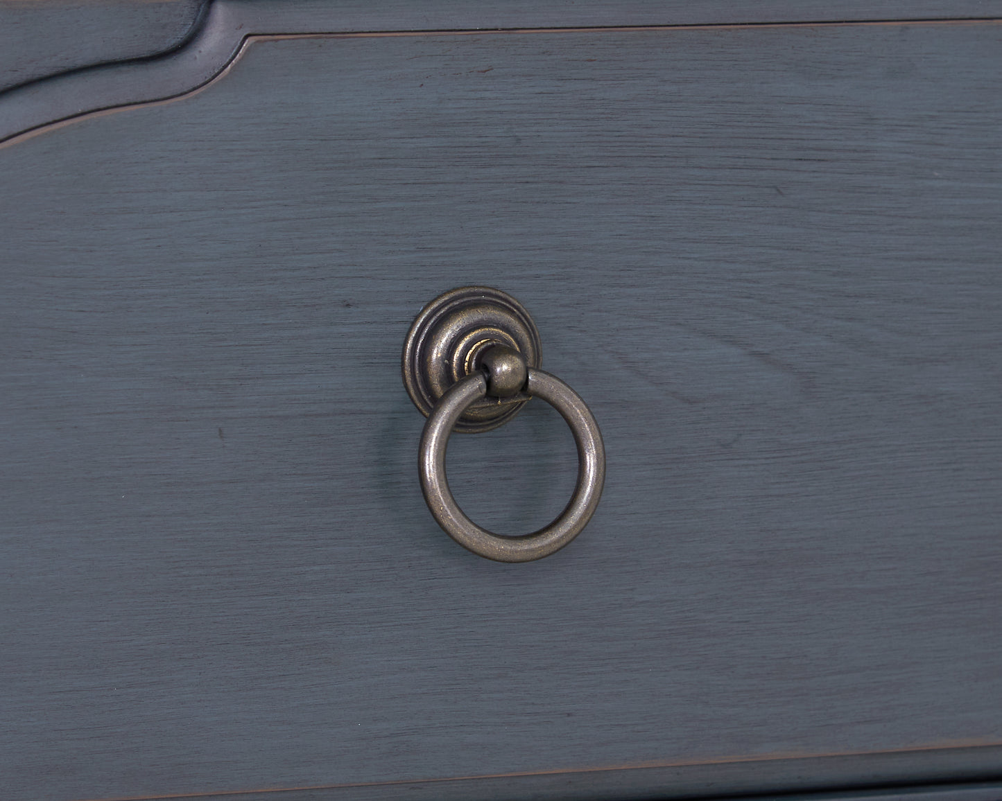Americana 5-Drawer Chest - Blue Corduroy Finish