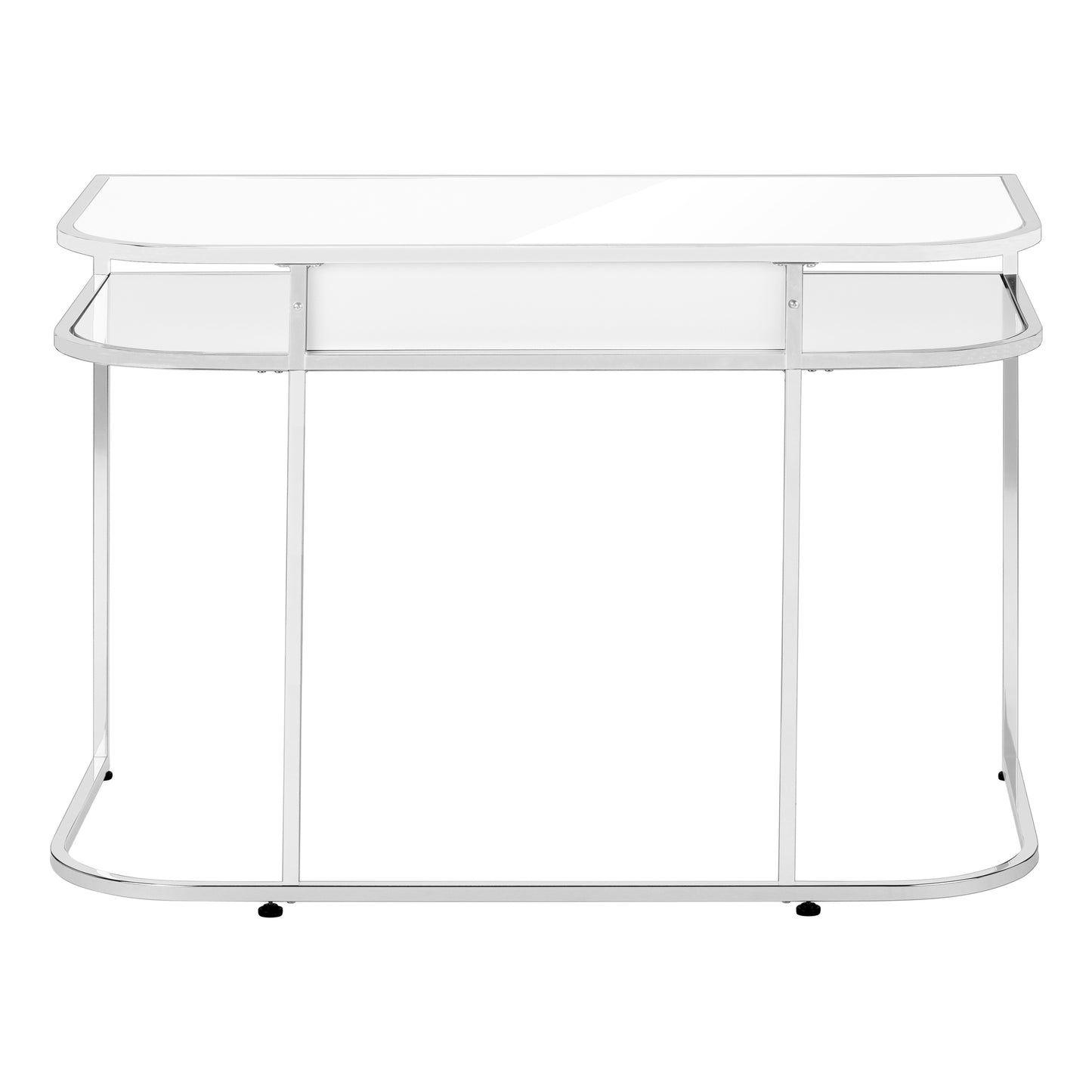 White Computer Desk with Storage Drawers - 48" L Workstation for Home Office