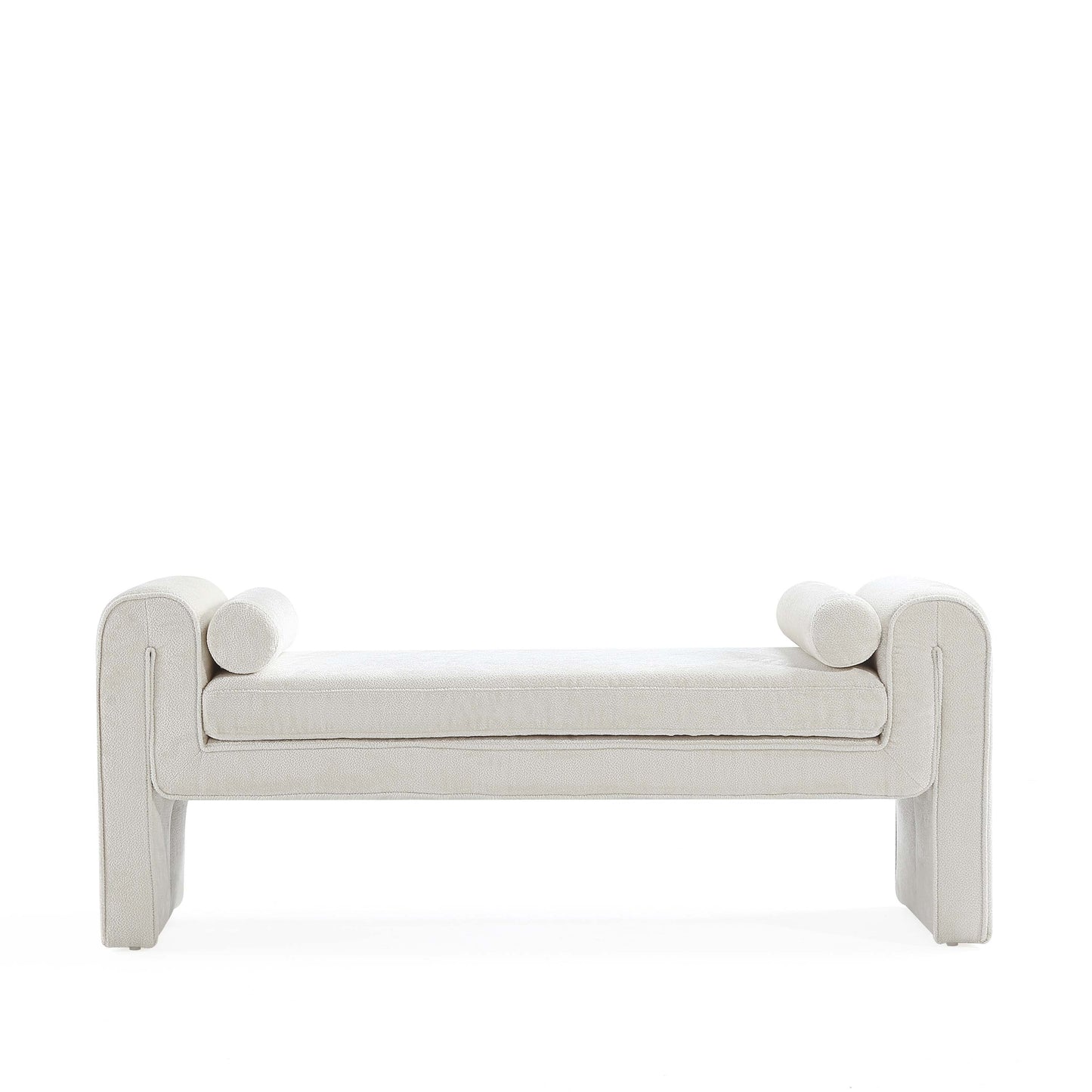 Accent Bench in Ivory