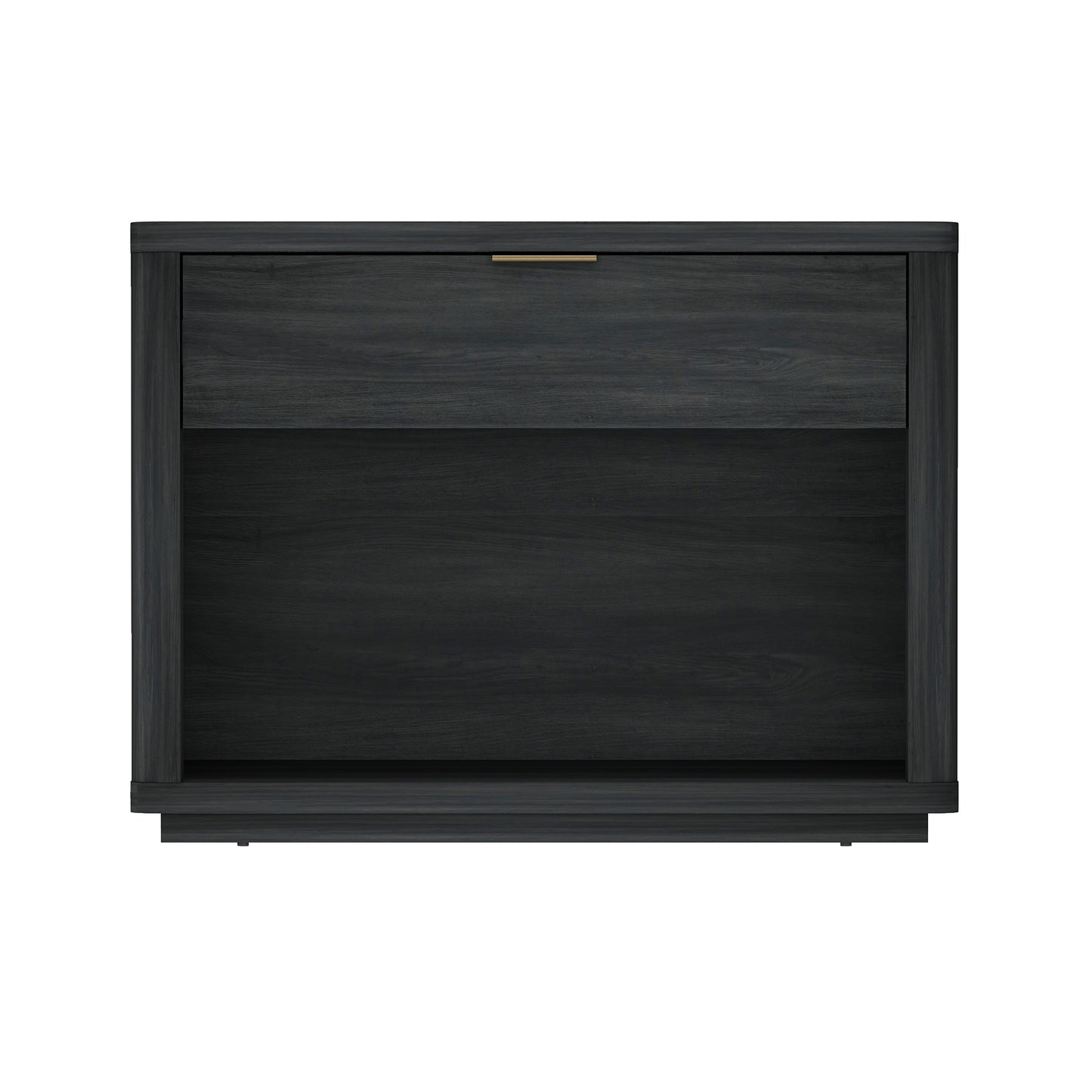 Nightstand in Charcoal Gray