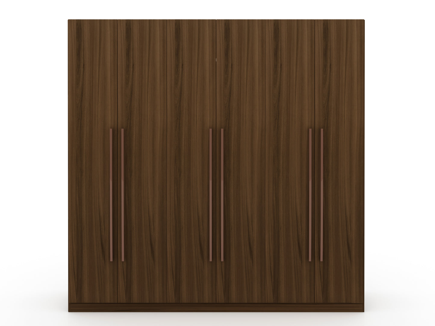 Wardrobe Closet in Chestnut Brown