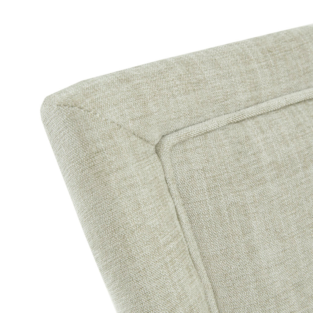 Light Green Polyester Dining Chairs Set of 2