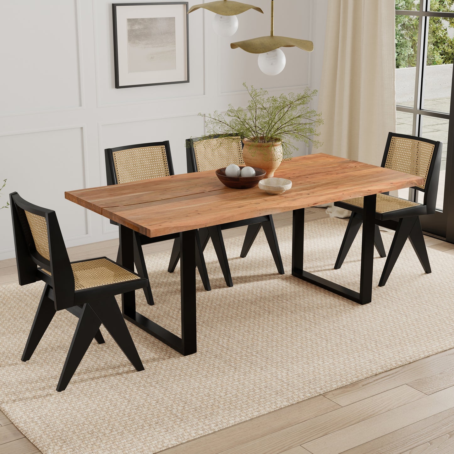 Fieldcrest Dining Table in Natural