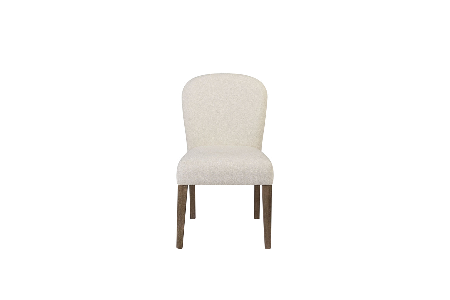 Arch Upholstered Chair - Cocoa/White Sand (Set of 2)