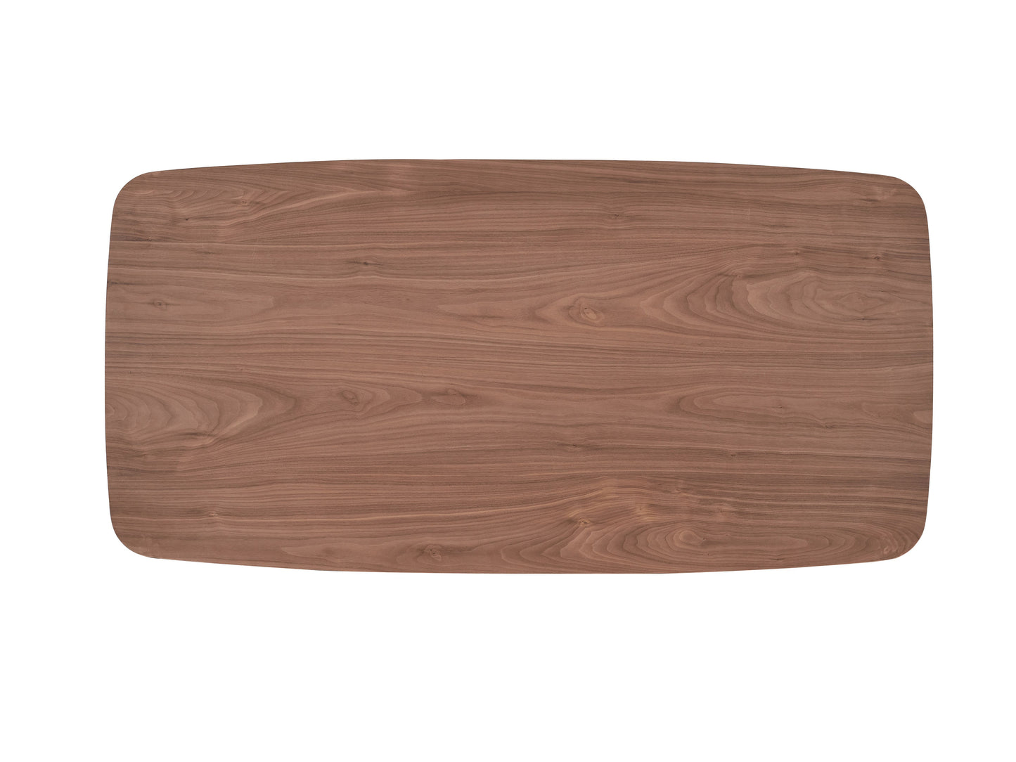 Walnut Finish Dining Table - 71" Rectangular Table