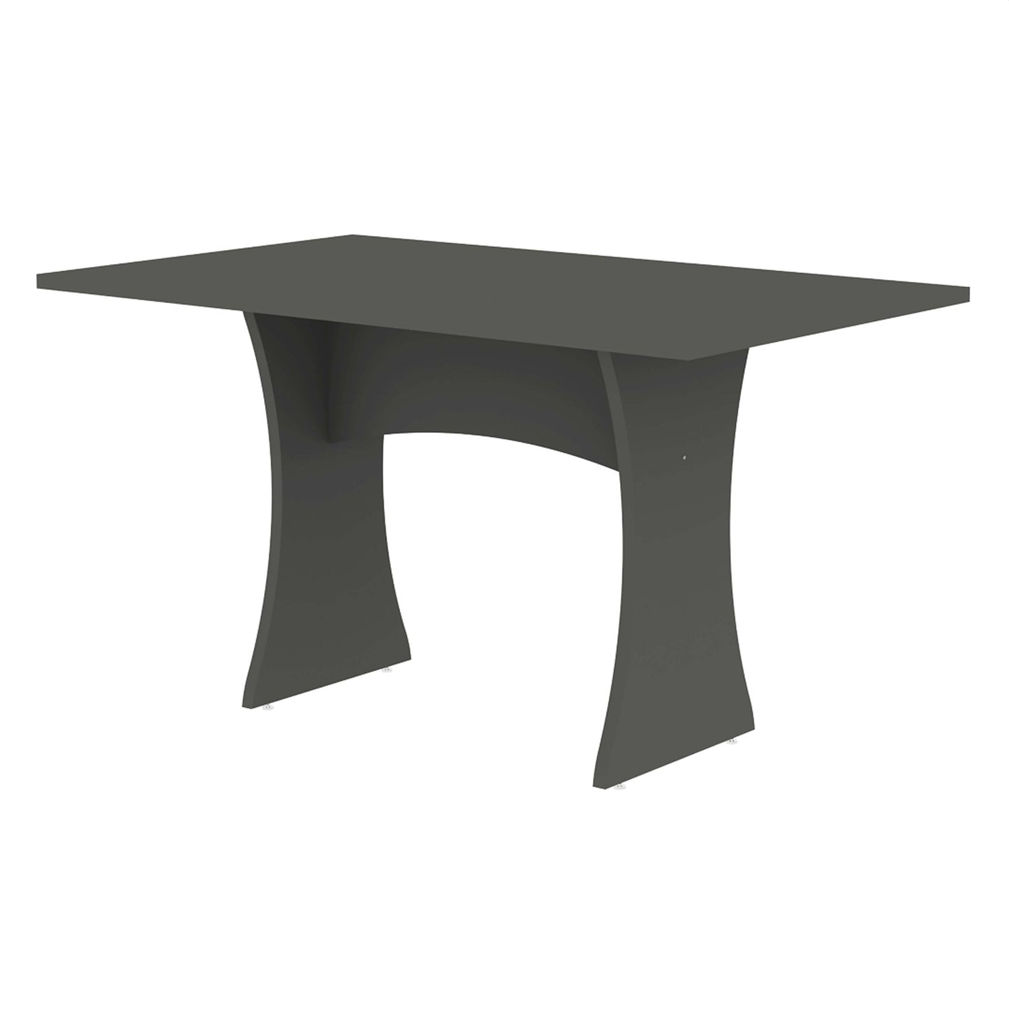 Dining Table in Charcoal Gray