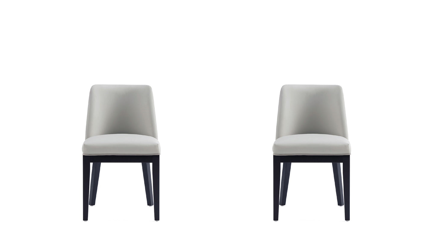 Dining Chair - Set of 2 in Stone Gray