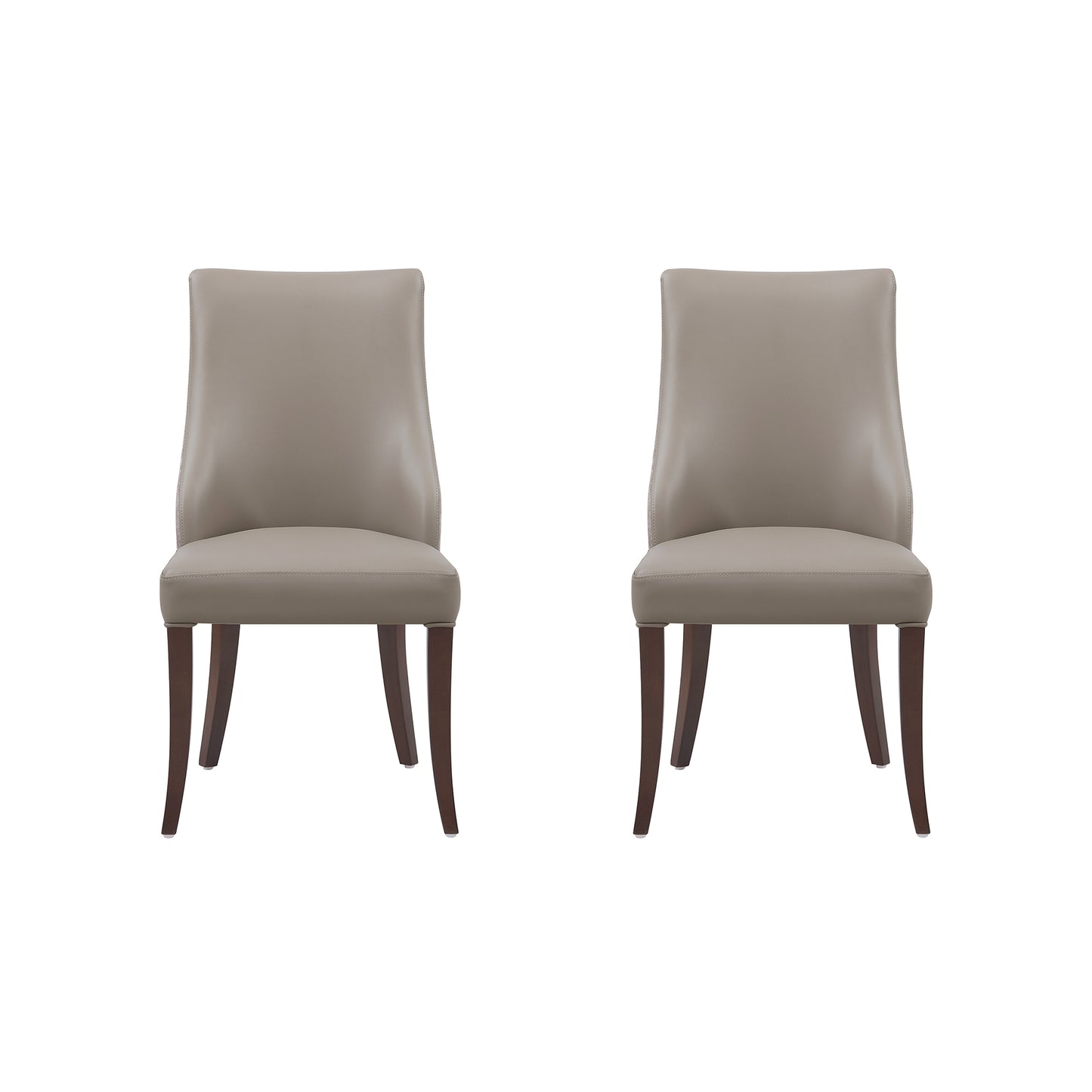 Dining Chair - Set of 2 in Taupe