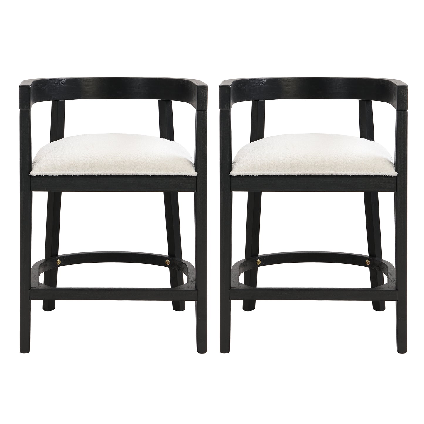 Rubberwood Counter Stool (Set of 2)