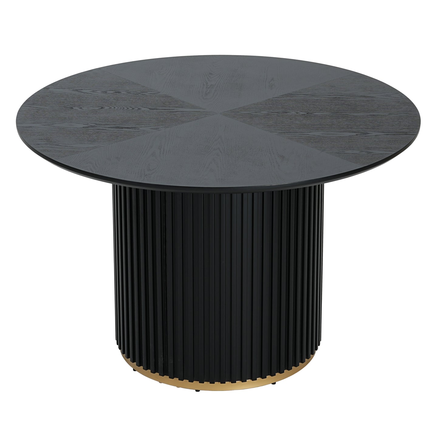 47.25" Round Pedestal Dining Table-N771P194860H_N771P194876J (Black)