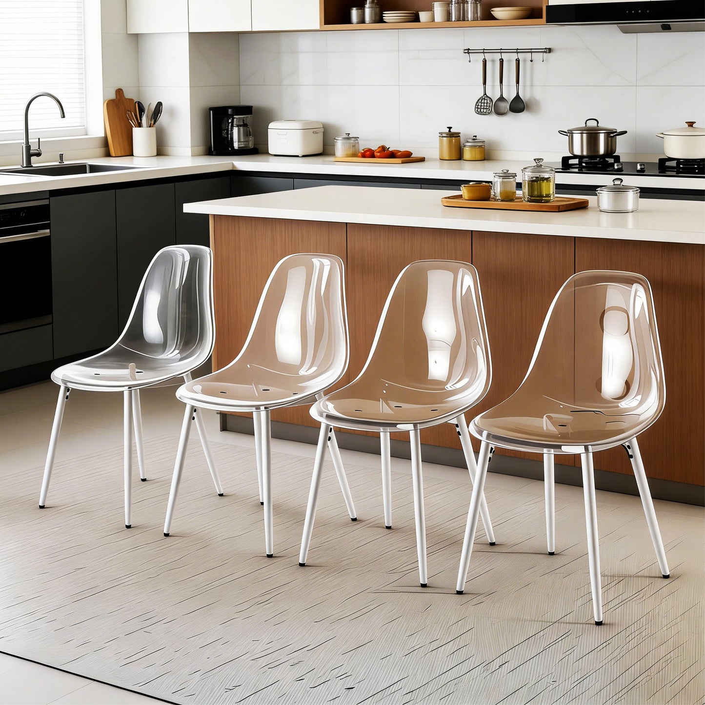 PET CHAIR 4PCS WHITE