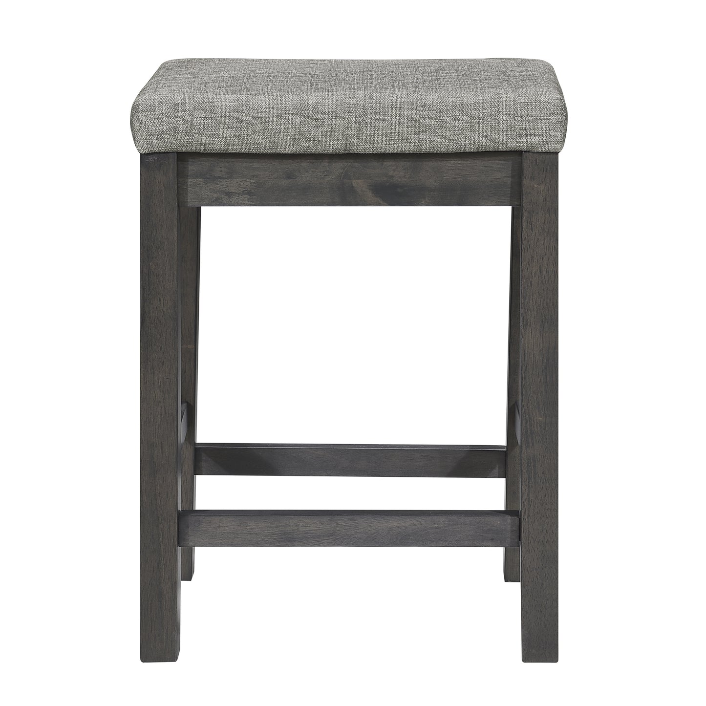 Gray Rectangular Counter Height Dining Table with 3 Stools