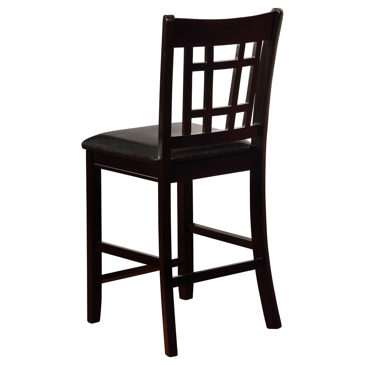 Espresso Round Extendable Dining Table with Chairs