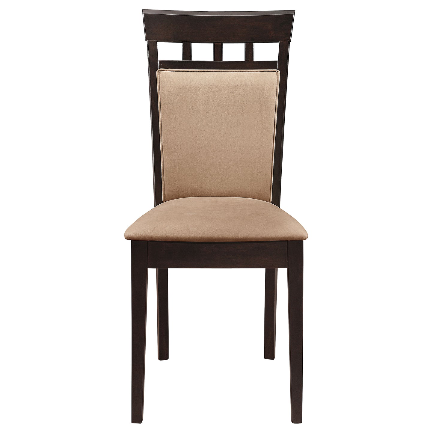Oval Extendable Dining Set in Cappuccino Wood for Dining Room