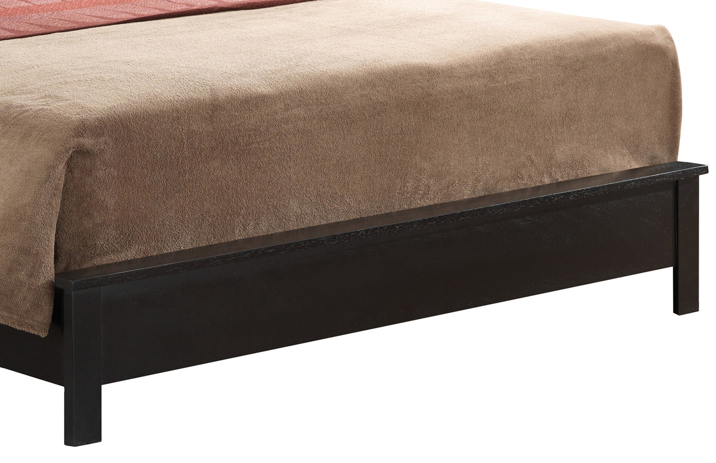 Elegant Black Full Bed - Durable & Stylish Base