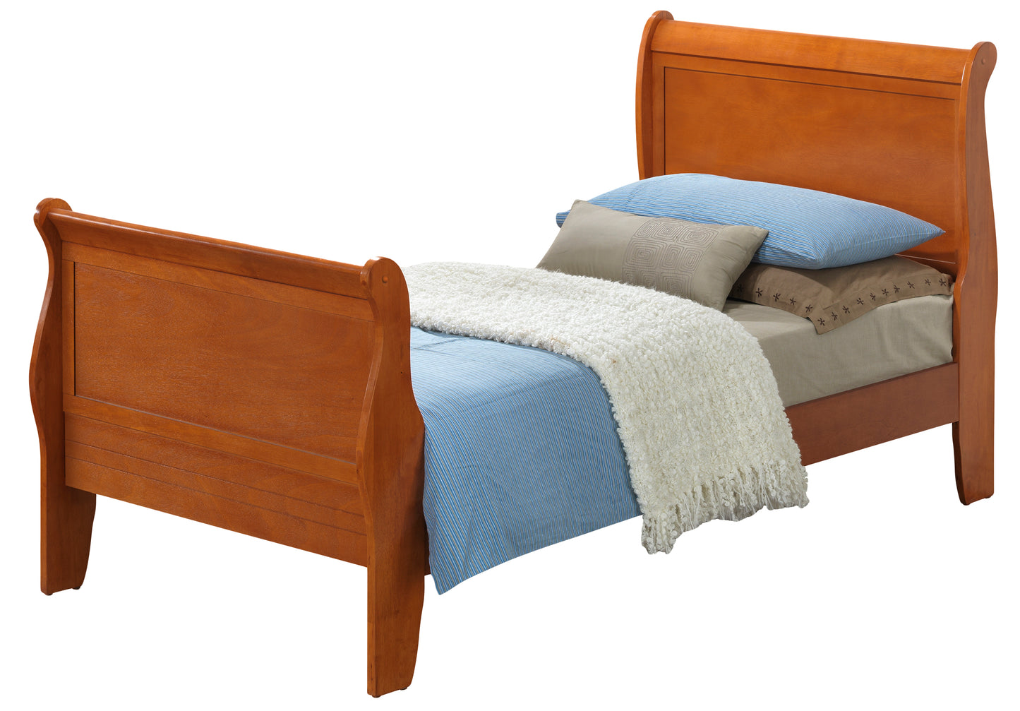 Louis Phillipe G3160A-TB Twin Bed , Oak