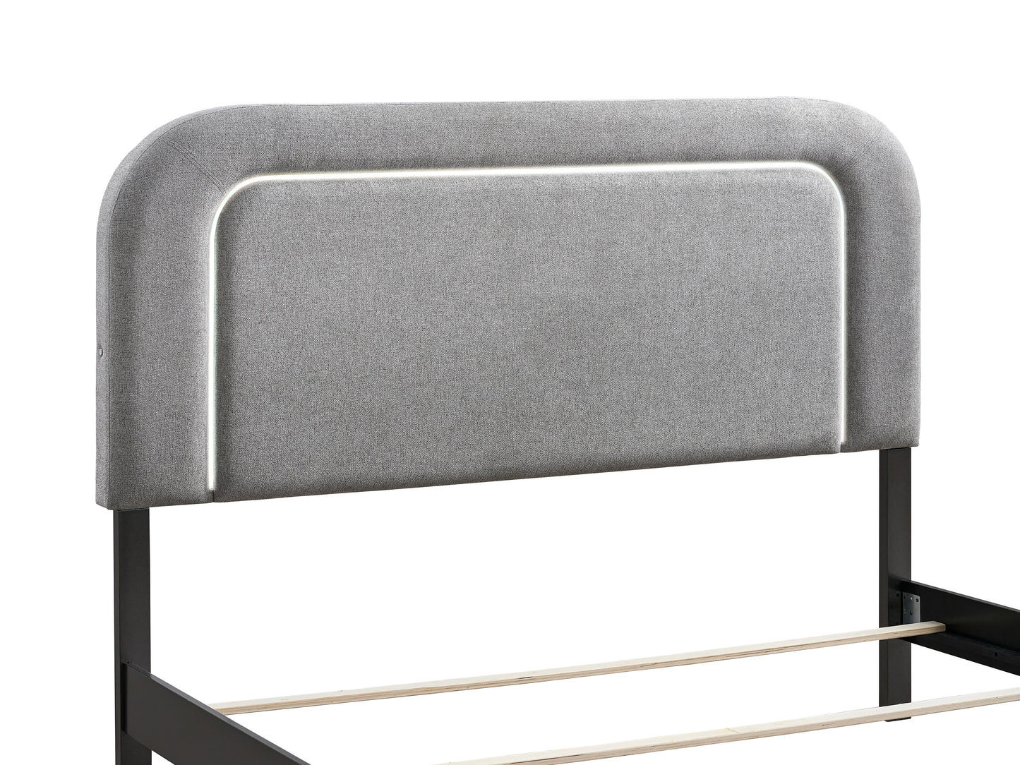Wenge Wood Queen Bed Frame - 65" x 87" for Bedroom