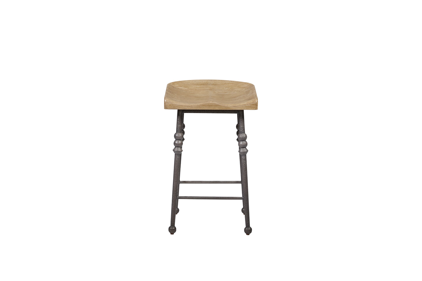 Counter Height Saddle Stool - Cashew (1 Per Carton)