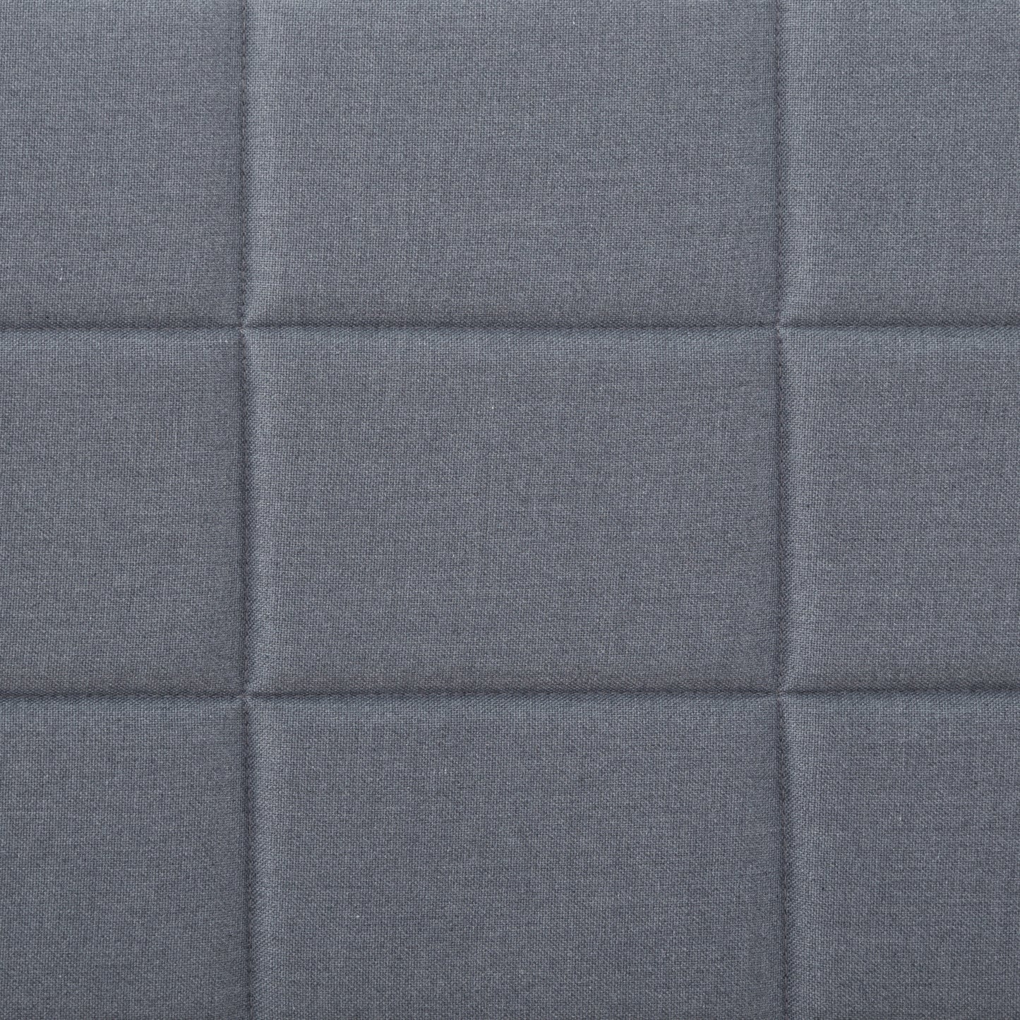 King Size Linen Upholstered Bed Frame Light Gray