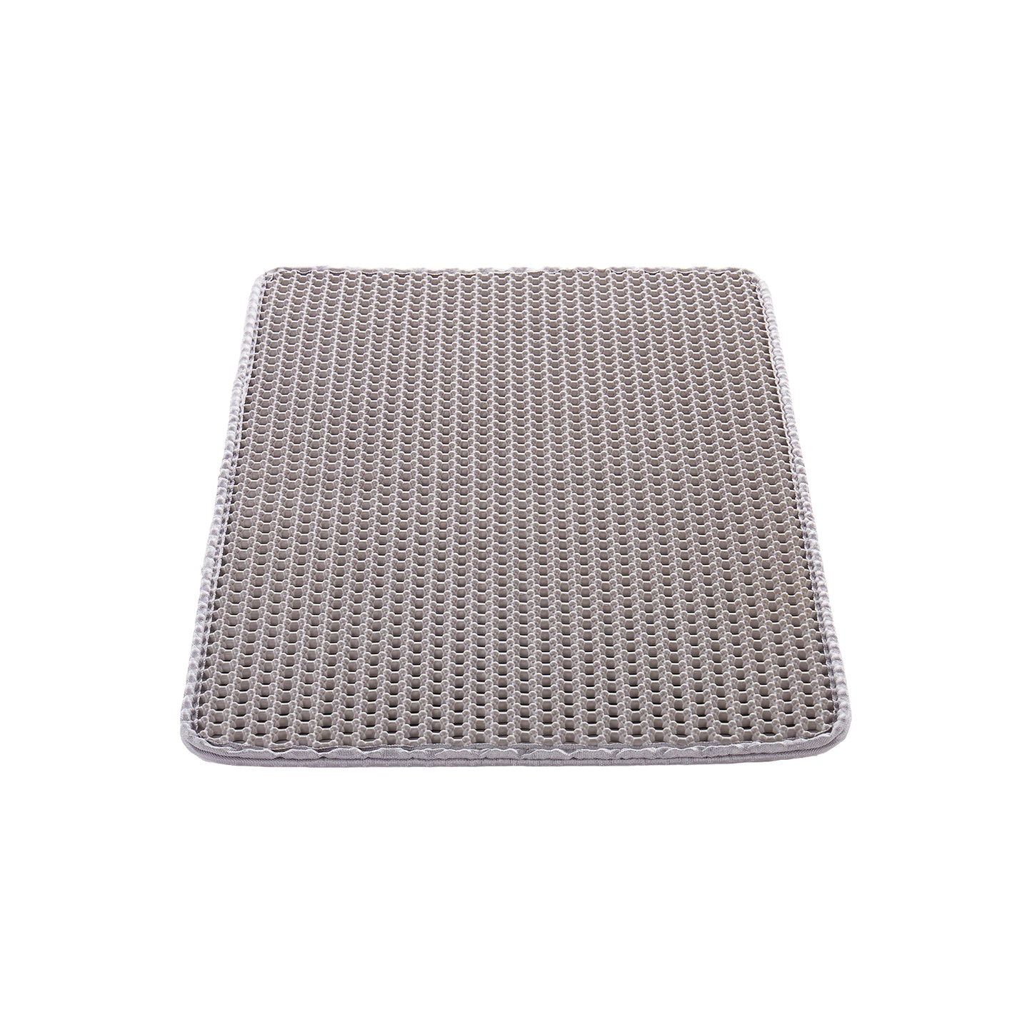 Cat Litter Trapping Mat 24 x 15 in Double Layer Honeycomb Non-Slip & Urine-Proof