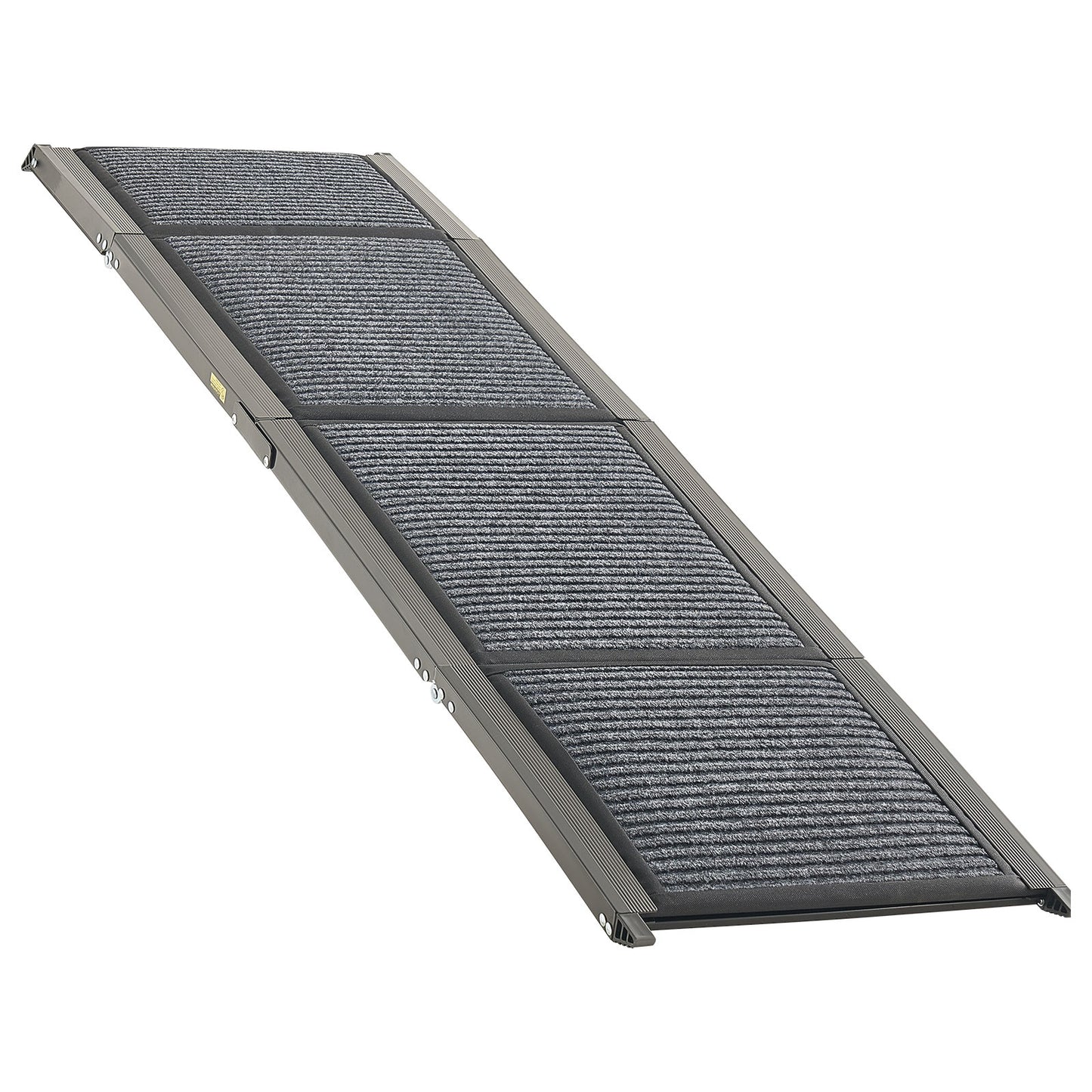 Dog Ramp for Cars, 71" L x 17" W, Folding Pet Ramps for Medium & Large Dogs up to 250lbs, Pet Stair Ramp with Non-Slip Felt Rug Surface, Portable Outdoor Dog Car Ramps for SUV & Truck
