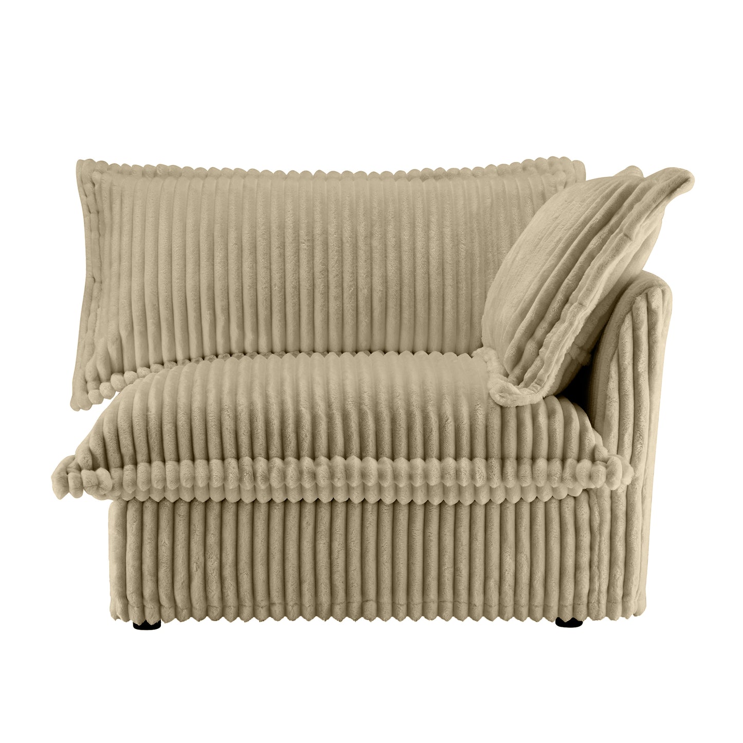 Koala sofa RSF W/1 Pillow -Camel
