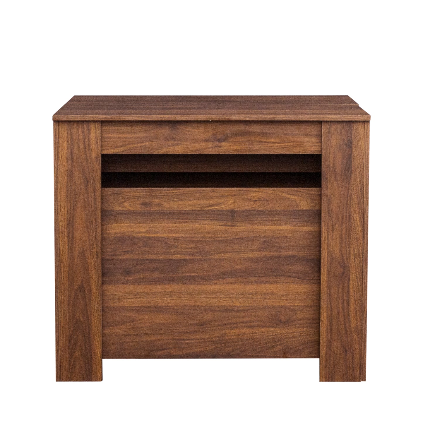 Walnut Extendable Console Table - 70" Dining Table for Dining Room
