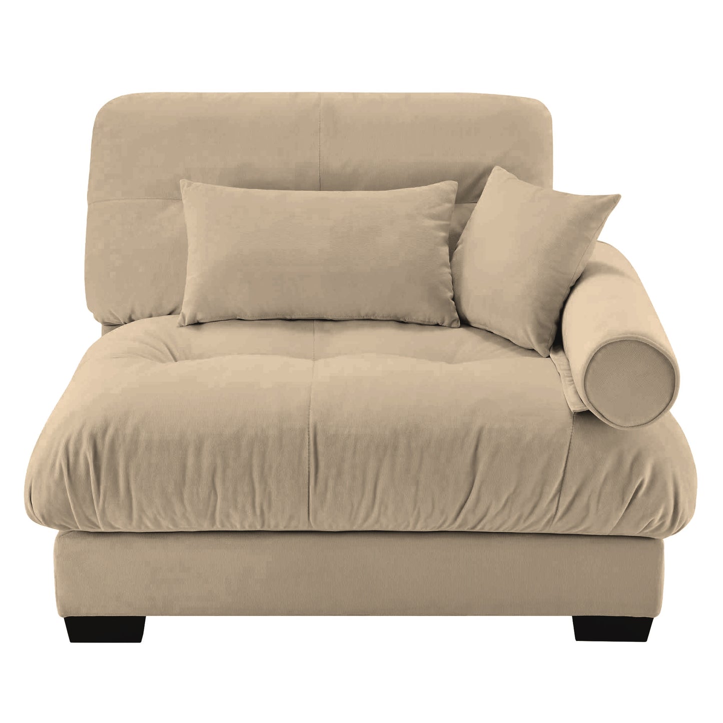 Milano Sofa RSF W/3 pillows - Beige