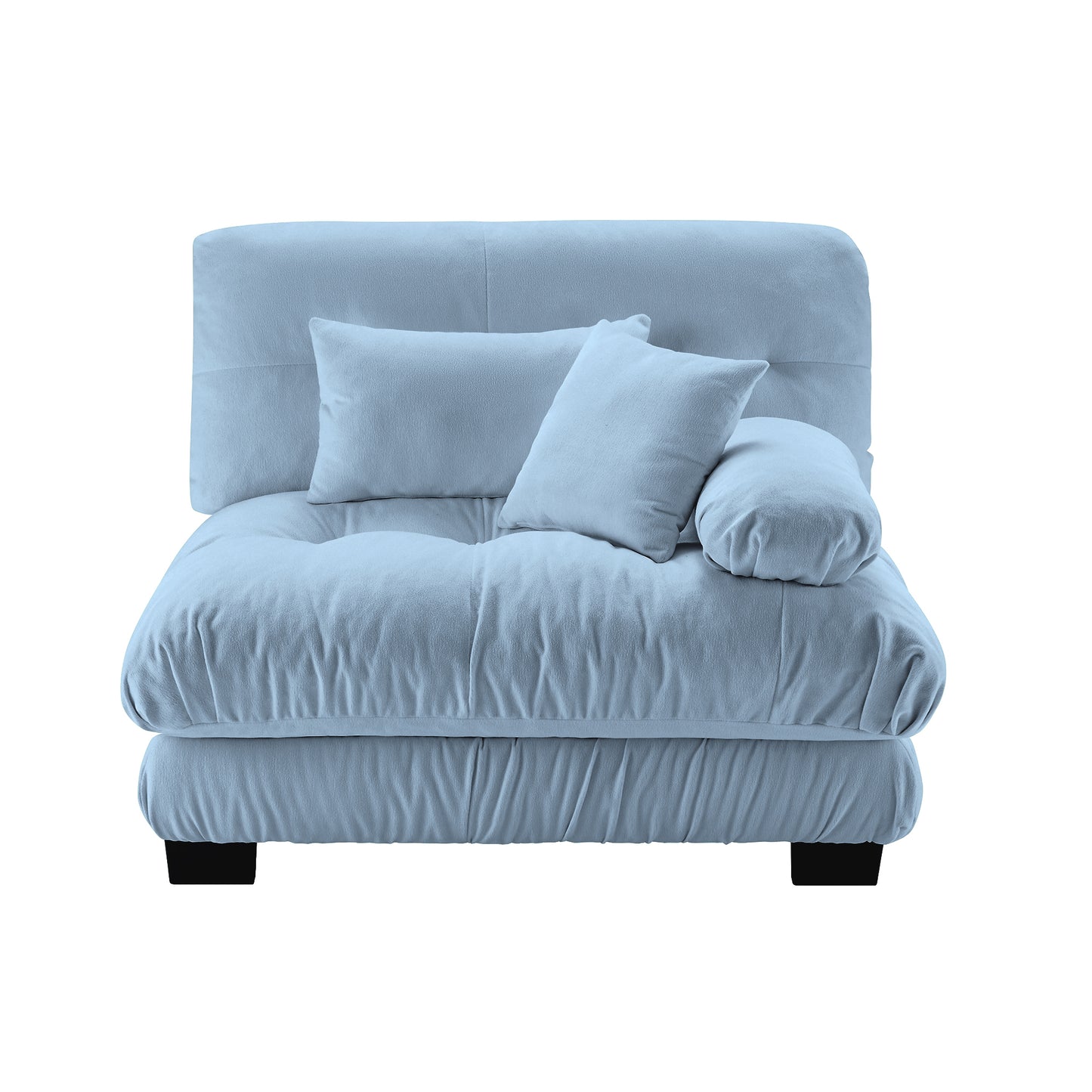 Pariss Sofa RSF W/2 pillows - Blue