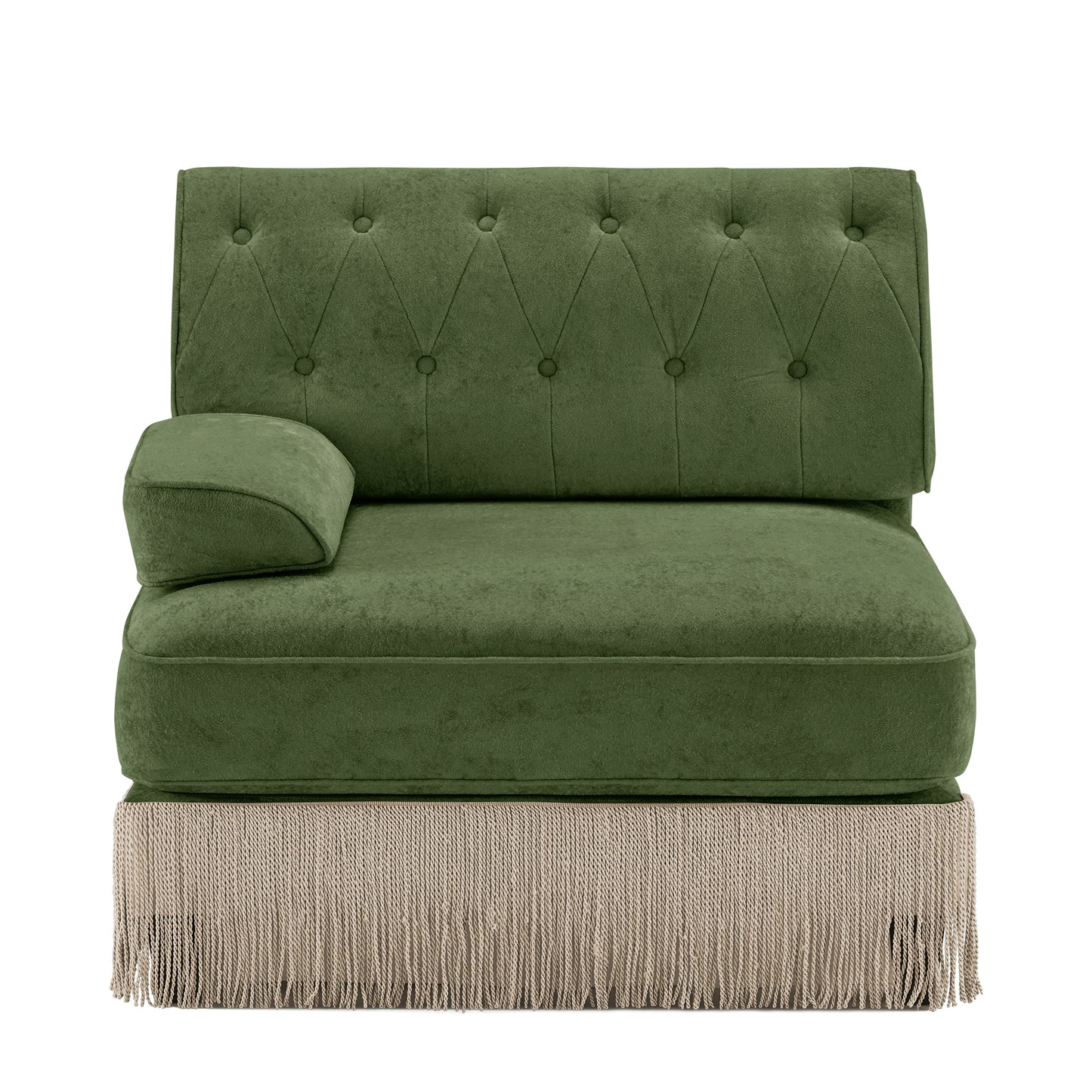 Sofa LSF Velvet -Green