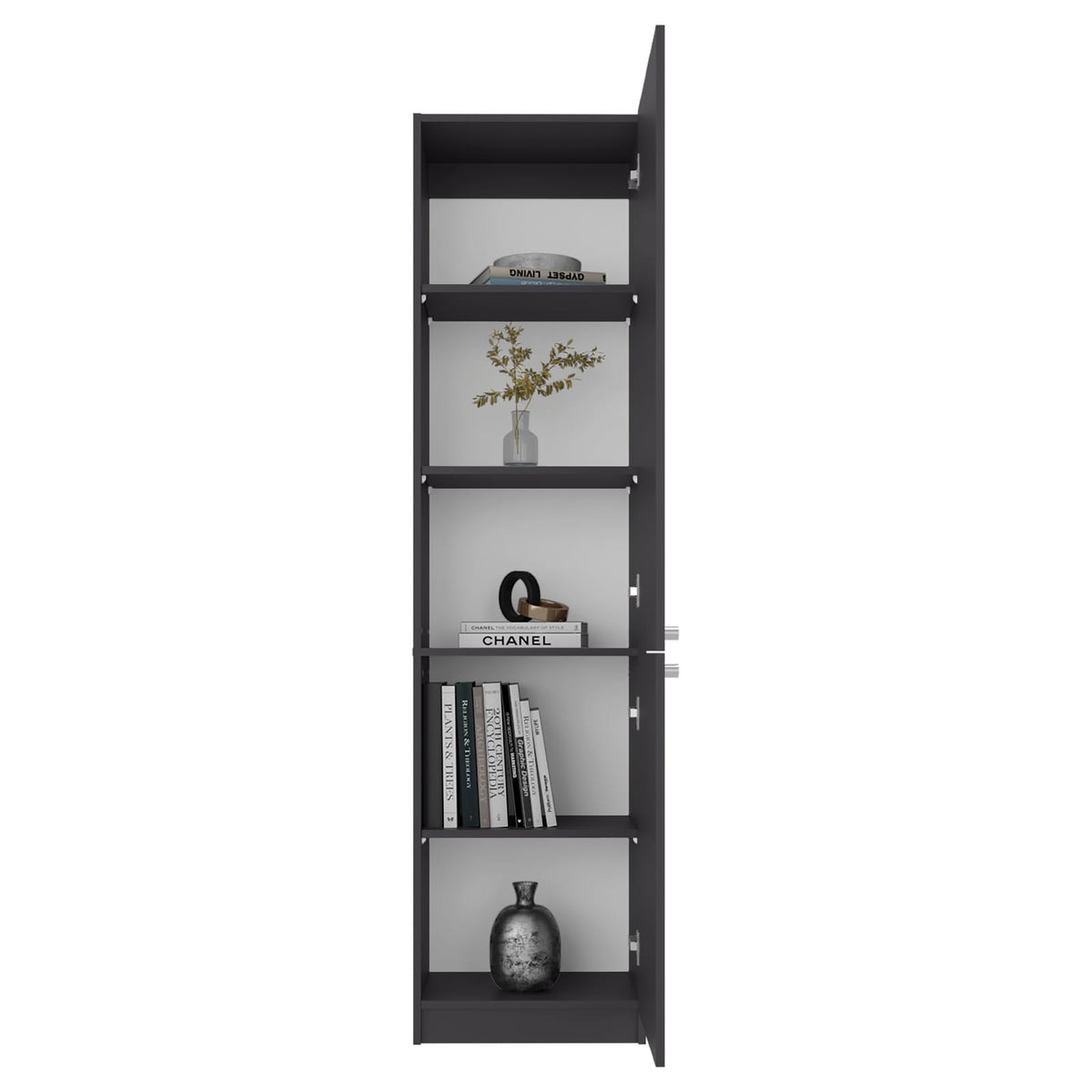 Modern Multicolor File Cabinet with Five Shelves for Office Storage