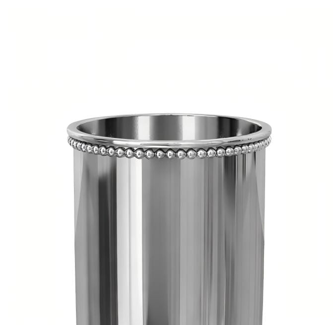 Stainless Steel Bathroom Tumbler - Chrome Finish