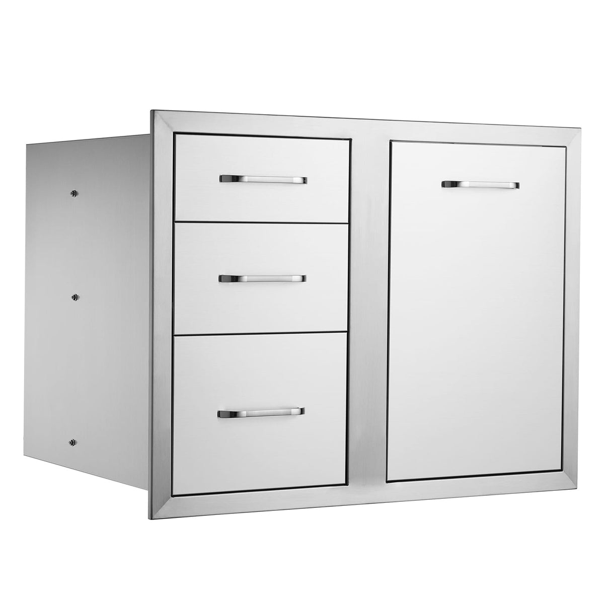 Stainless Steel BBQ Drawer Combo for Outdoor Kitchen Storage