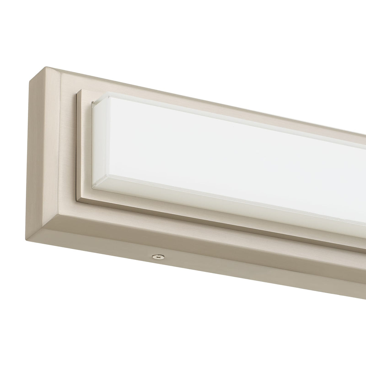 Brushed Nickel LED Vanity Light Bar - 24 Inch for Bathroom