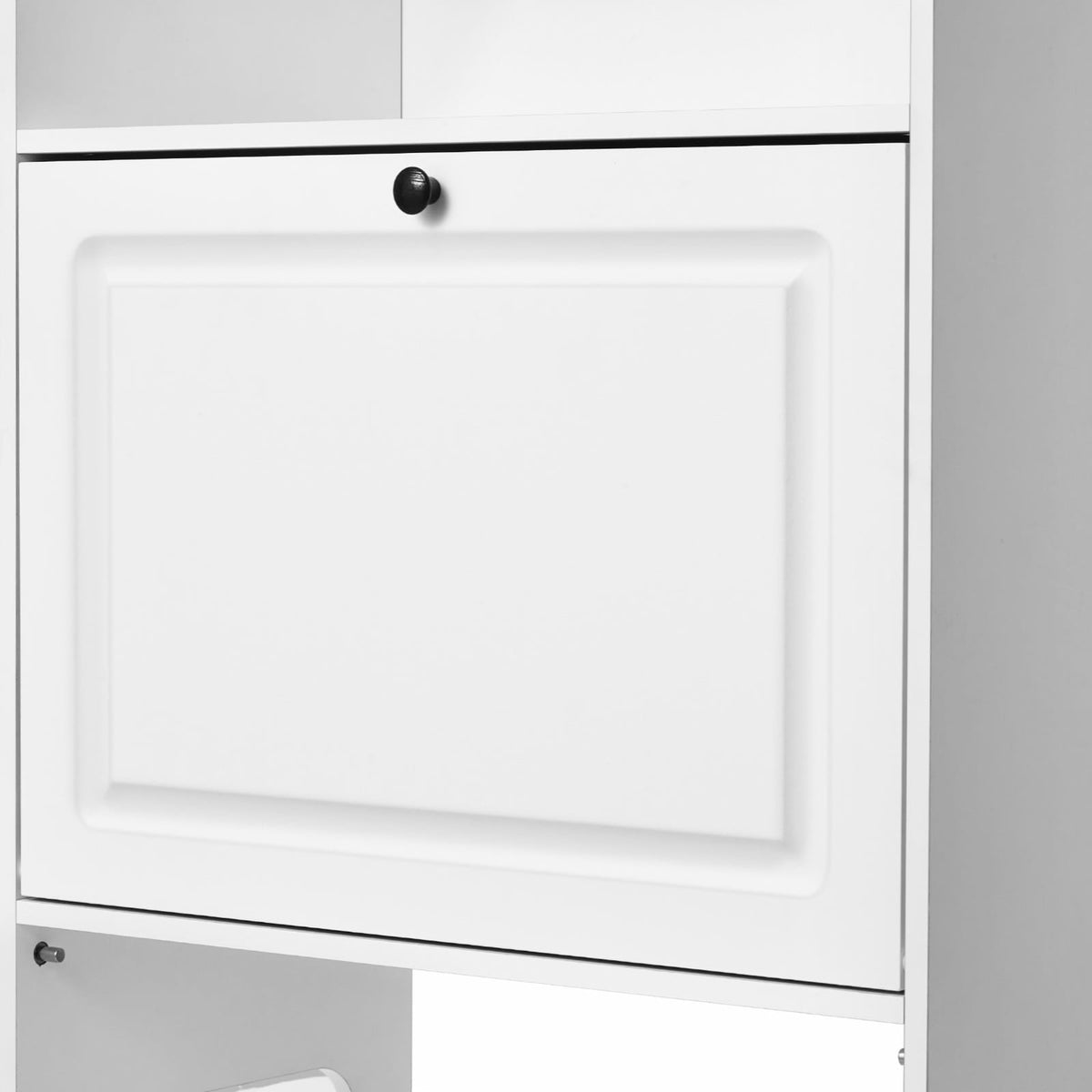 Multi-Functional Pet Feeding Station - Elevated Bowls & Storage Cabinet