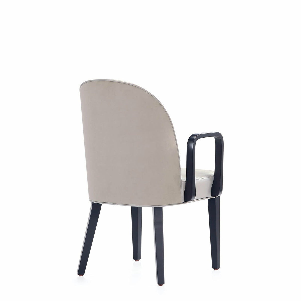 Light Grey Wood Armchair - Dining Room Seating