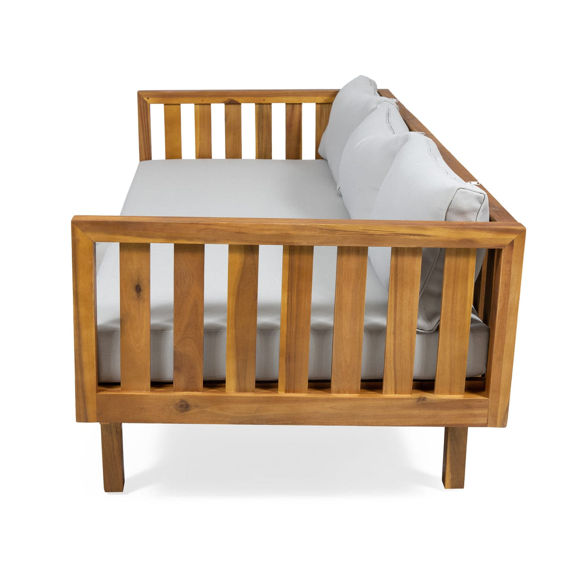 Teak Wood Patio Daybed for Garden & Poolside Seating