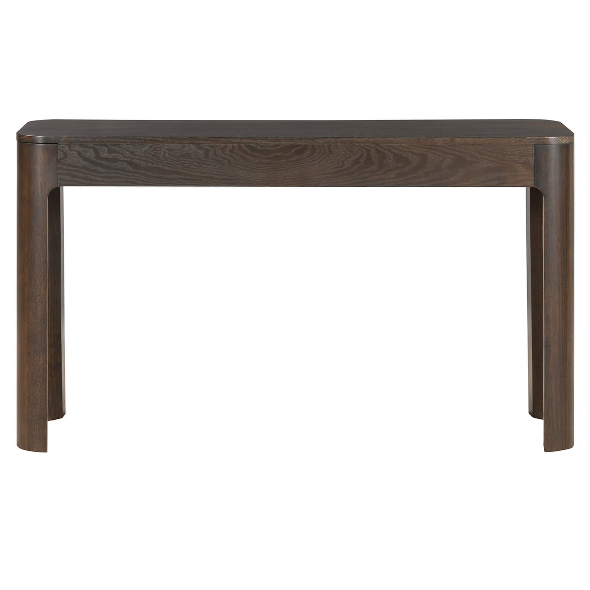 Espresso Solid Wood Console Table - 52" Entryway Table