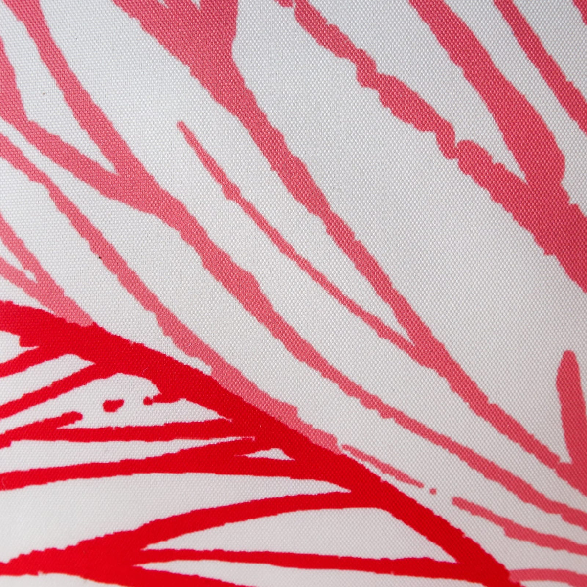 Leaf Vein - Outdoor & Indoor Set of 2 Pillow Covers, Red Polyester