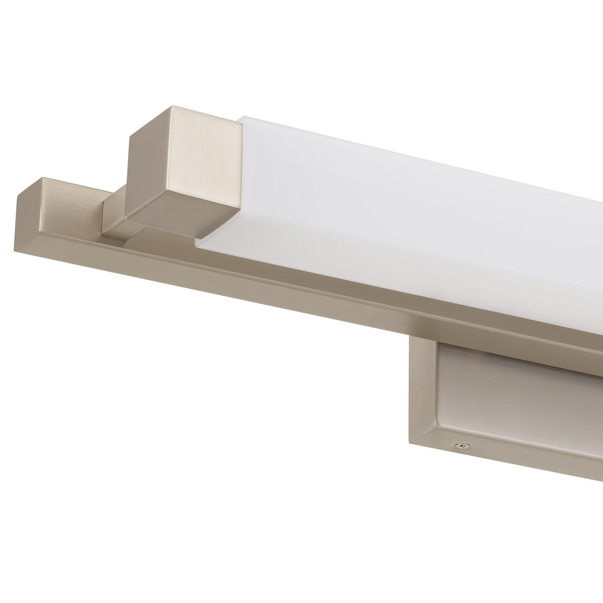Brushed Nickel LED Vanity Light Bar - 26 Inch Bathroom Lighting