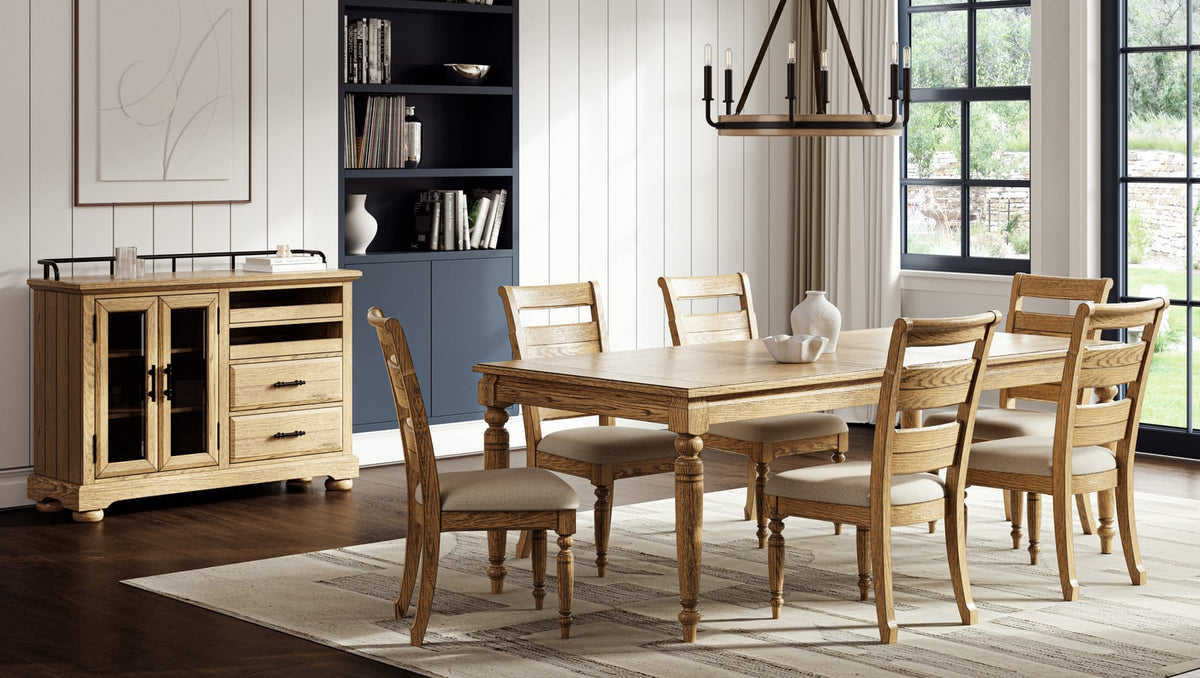 Caramel Solid Wood Server - Storage & Display