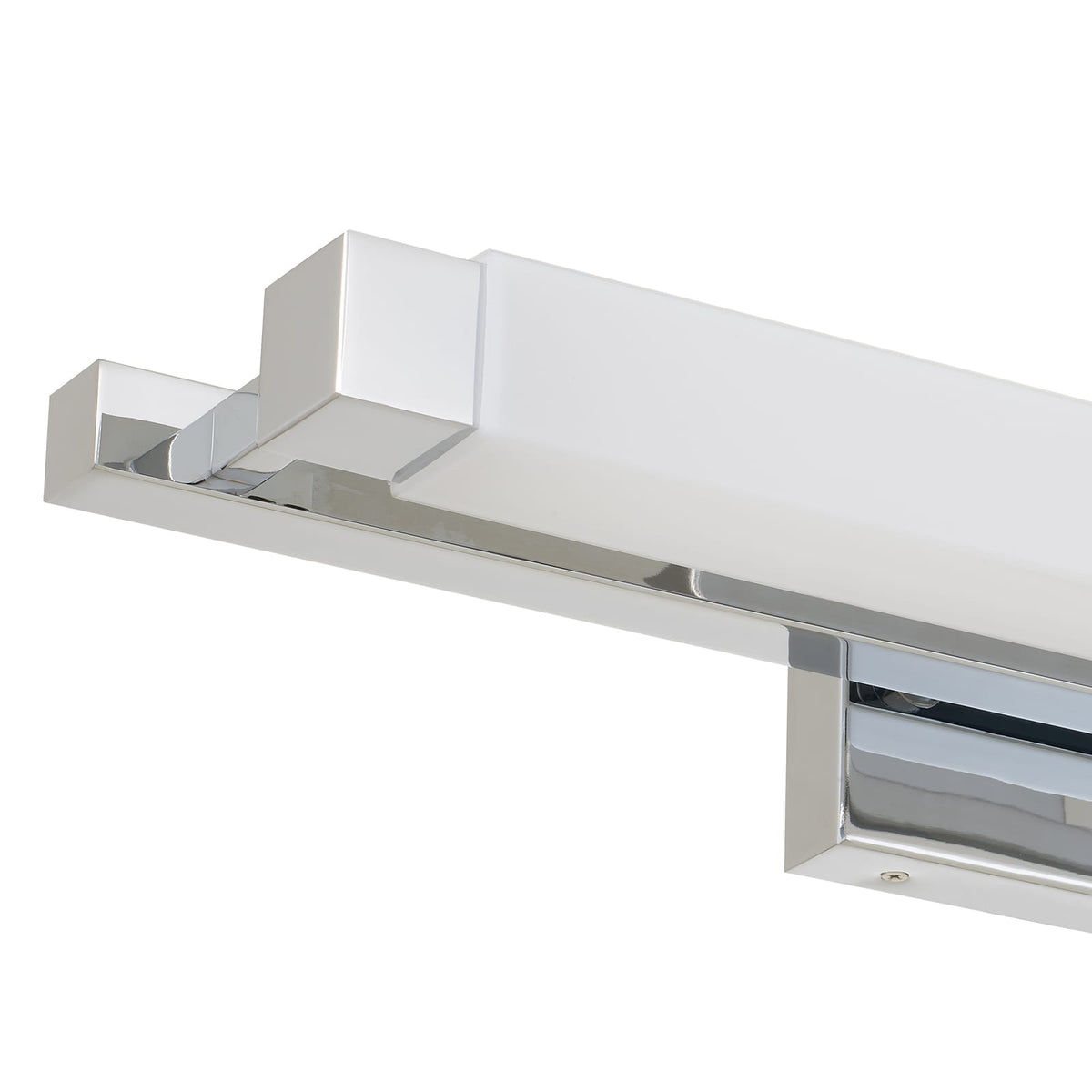 Chrome LED Bathroom Vanity Light Bar - 26 Inch