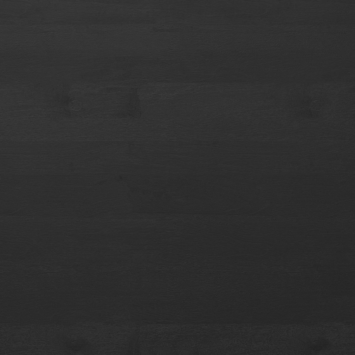 Black Wood Dining Table - Seats Six