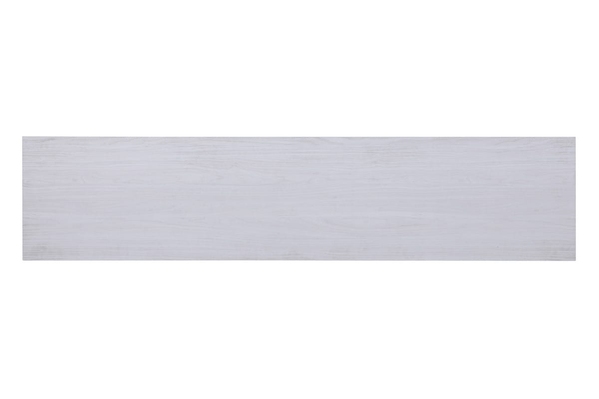 Sestriere 70" TV Stand - White Walnut Fireplace & Heater